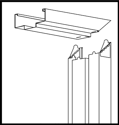 Knock-Down HM Steel Borrowed Lite Window Frames x 4 7/8" Throat x 16 gauge Galv Steel