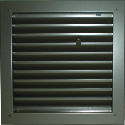 Air Louvers 1900A 18 inch x 18 inch Fire Rated Metal Louver Kit main image