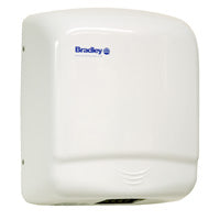 Bradley Aerix™ 2905-2873 Sensor-Operated Warm Air Hand Dryer, Steel, White  main image