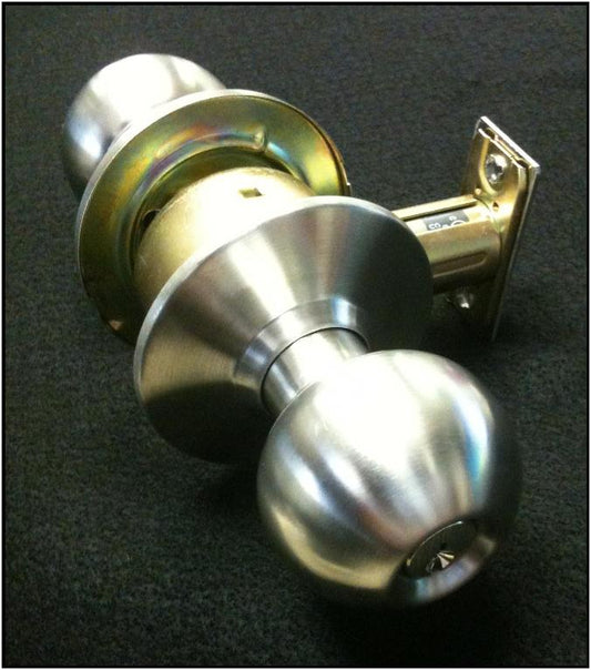 Cylindrical Knob Lock, Heavy Duty Grade 2, UL Listed main image