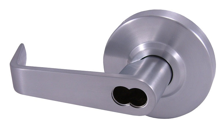 Design Hardware KIL-Exit Device Lever Trim, STOREROOM Function, SFIC, Less Core, US26D-Satin Chrome main image
