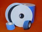 Glazing Tape, Black, 1/8 x 3/8 x 100 Lineal Foot Roll, Blue Poly Liner, AAMA Approved main image