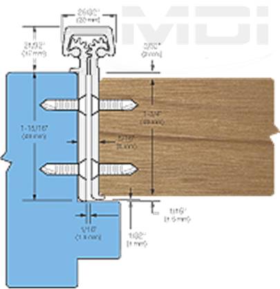 Hager Roton 780-224 Continuous Hinge - Concealed Leaf main image