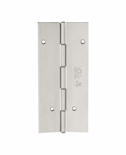 Markar FM300-79 Edge Mounted Satin Stainless Steel 14 Gauge Continuous Hinge, 79-inch main image