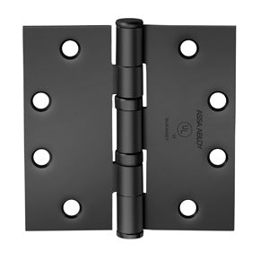 McKinney MPB79 Hinges, 4.5-inch x 4.5-inch Ball-Bearing, BSP-Black Suede (Matte) Finish (Box of 3-Hinges) main image