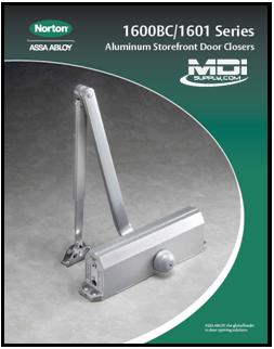 Norton 1601BF Storefront Door Closer, Barrier Free for ADA Compliance main image