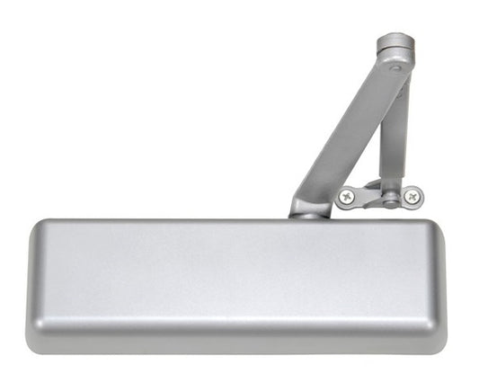 Norton Door Controls 410XTPN Cast Iron Door Closer, Non-Hold Open, Tri-Packed, 689-Standard Aluminum Finish main image