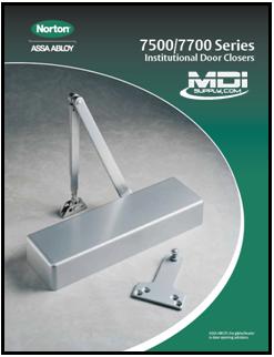 Norton 7500 Door Closer, Heavy Duty Institutional Grade, Standard Cover, 689-Alum Finish main image