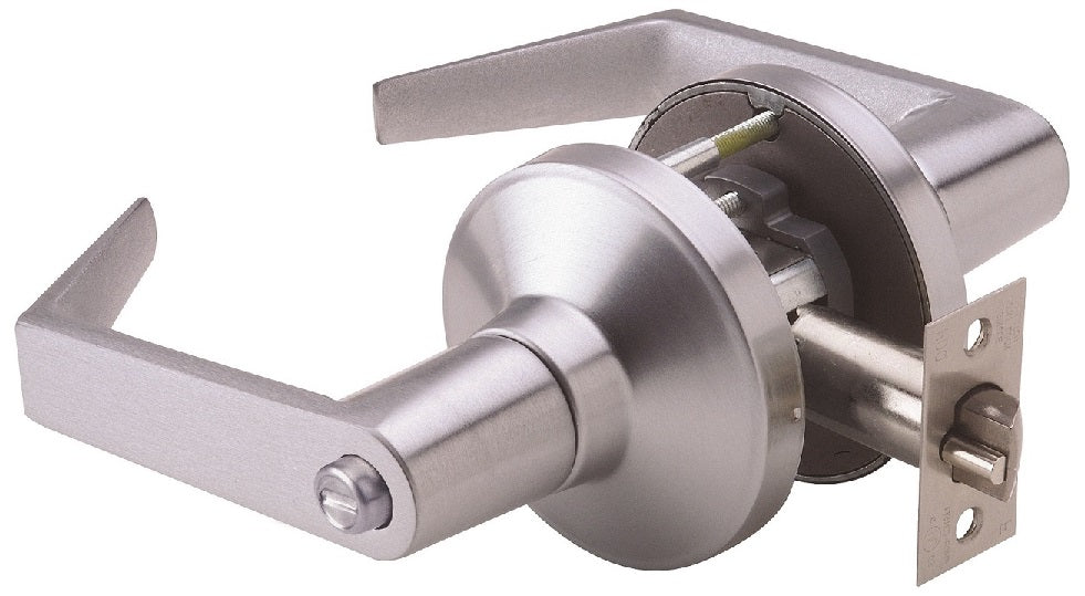 PDQ GP176 Privacy Lever Lock, US26D-Satin Chrome main image