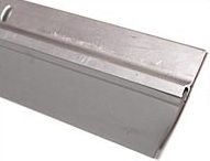 Pemko 307AV Surface Door Sweep, Mill Finish Alum with Gray Vinyl insert main image