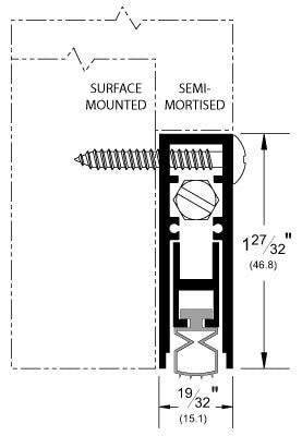 Pemko 4131 Automatic Door Bottom w/ Silicone Seal main image