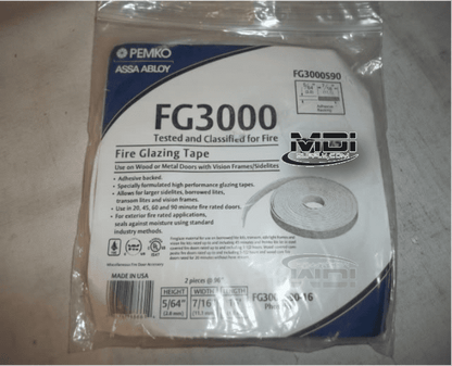 Pemko FG3000 Fire Glazing Tape - 90 min x 16' main image