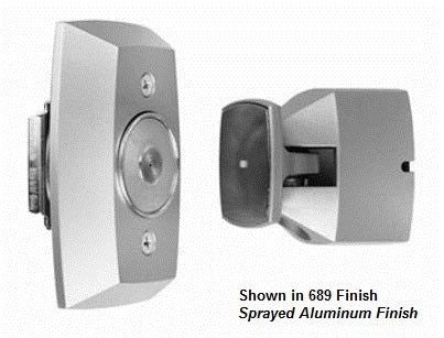 Rixson 998M Electromagnetic Door Holder/Release, Aluminum  main image