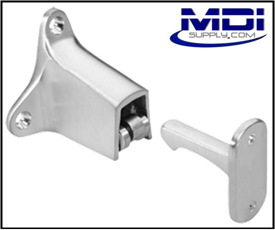 Rockwood 490 Door Holder & Stop - US26D-Satin Chrome main image