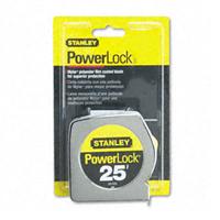 Stanley Power Lock Tape Measure 25' x 1" main image