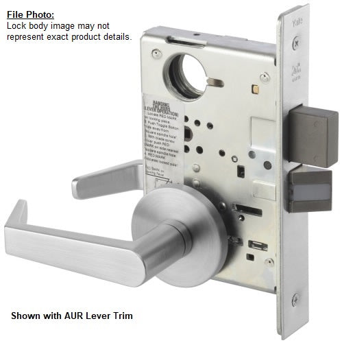 Yale 8802FL Privacy Mortise Lock (F19), Lever Trim, US26D-Satin Chrome, For 1 3/4" Thick Doors main image