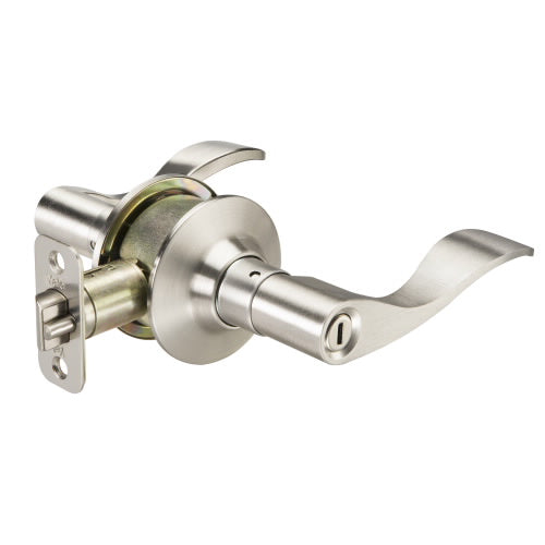 Yale YE23 Privacy Function, Keowee Lever, Right Hand, US15-Satin Nickel main image