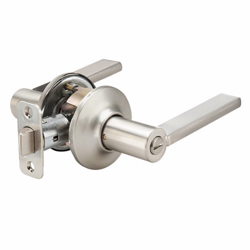 Yale YH21 Privacy Function, Valdosta Lever, US15-Satin Nickel main image